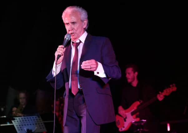 Tony Christie performing at Dronfields Party in the Park