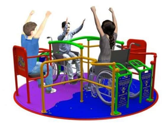 Plans have been unveiled to bring a wheelchair friendly roundabout to a Doncaster park.