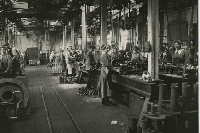 Women workers at the Plant