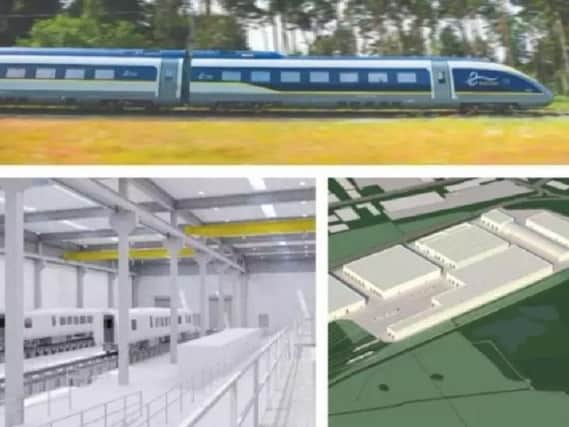 Siemens train factory plans in Goole.