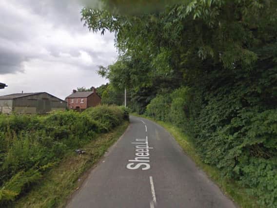 The collision took place in Sheep Lane, High Melton. Picture: Google Maps