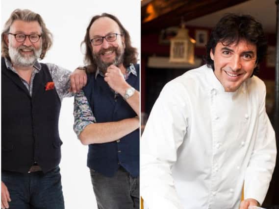 The Hairy Bikers and Jean Christophe-Novelli are coming to Doncaster.