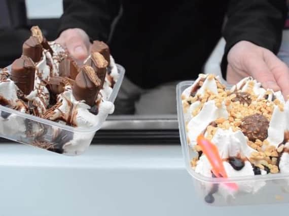 Harrison's will be selling Whippy Trays in Doncaster this weekend. (Photo: Harrisons Ices).