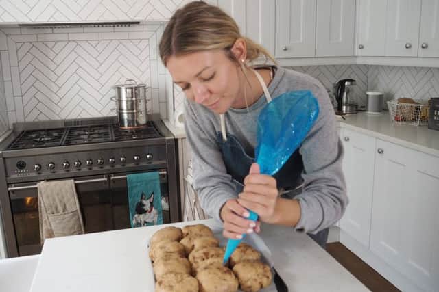Lizzie Schofield shows you how to make perfect hot cross buns