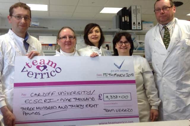 Handing over the grant