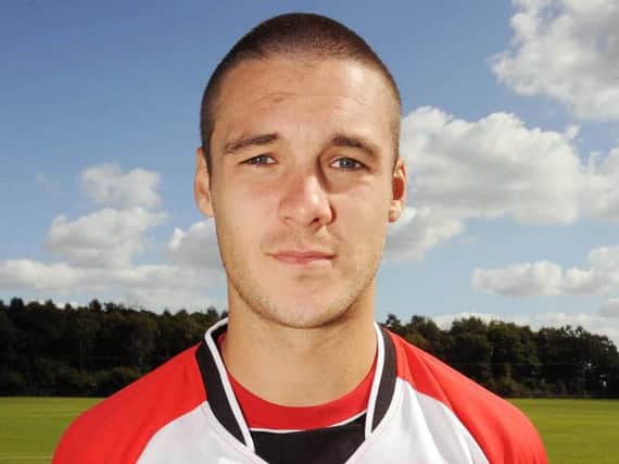 Jason Shackell during his time at Doncaster Rovers.