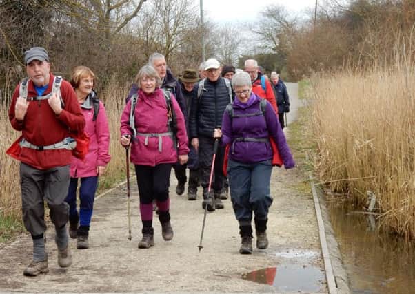 A healing walk with Doncaster Ramblers