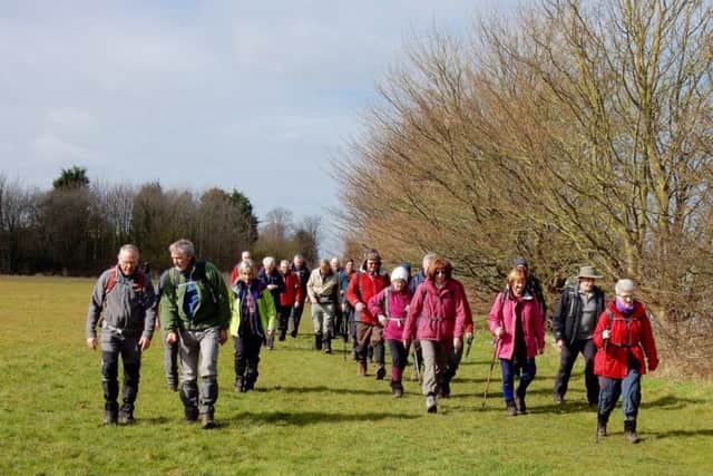 A healing walk with Doncaster Ramblers