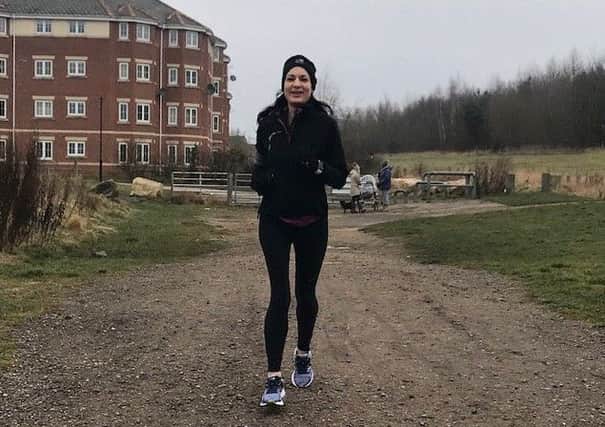 Caroline Peart from Doncaster is taking on the Virgin Money London Marathon to raise money for the Stroke Association in memory of her husband Graeme