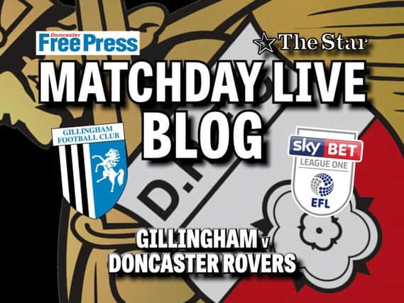 Gillingham v Doncaster Rovers