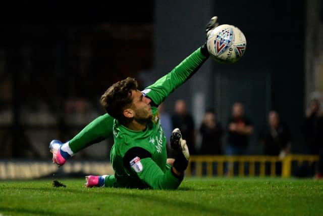 Marko Marosi produced a string of superb saves to help Rovers to victory at MK Dons