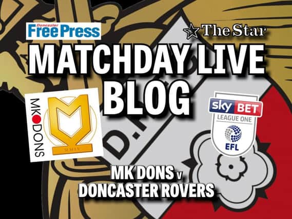 MK Dons v Doncaster Rovers