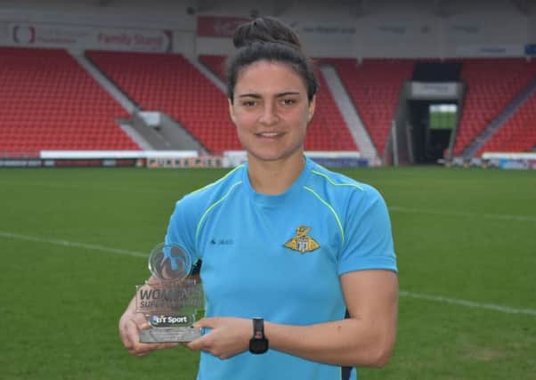 Jess Sigsworth: FAWSL2 Player of the Month for March