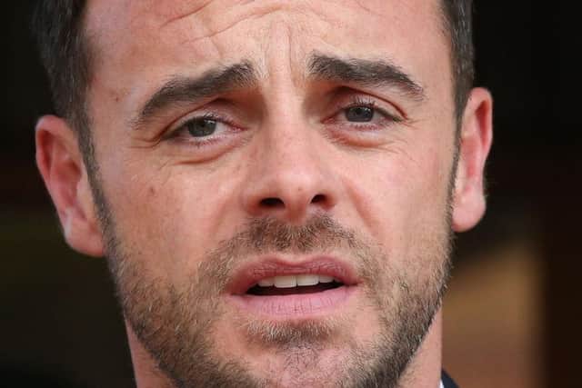 Ant McPartlin after his court appearance. (Photo: PA).