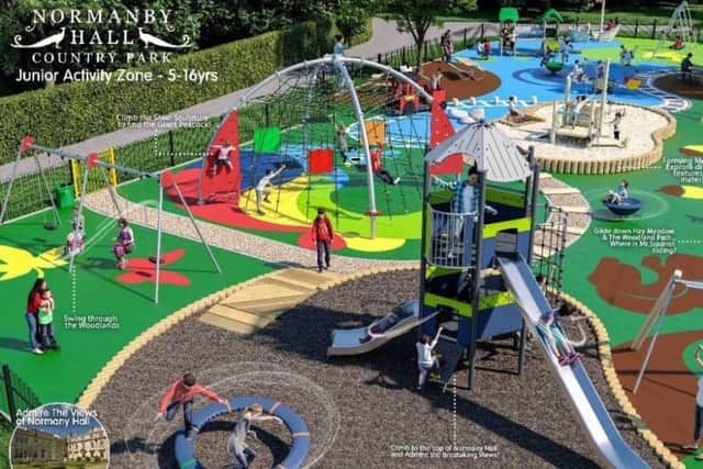 Work is set ot get underway on the new playgrounds at Normanby Hall