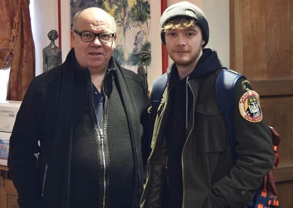 Jai Brook, aged 19, a student at Doncaster college, will return to Troyes in France to cook at a restaurant there in the coming months after he caught the attention of head chef Didier Defontaine, (both are pictured)