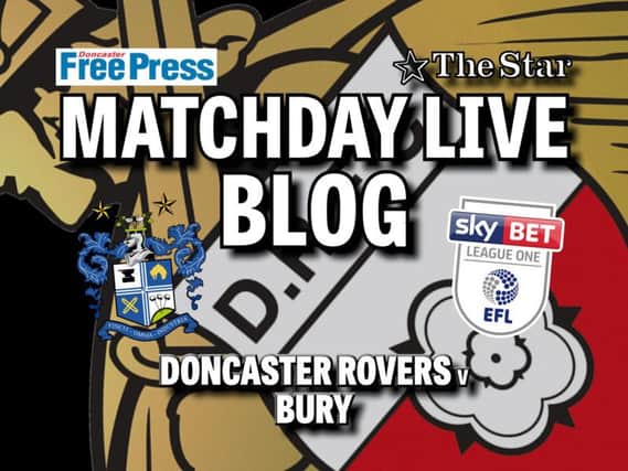 Doncaster Rovers v Bury