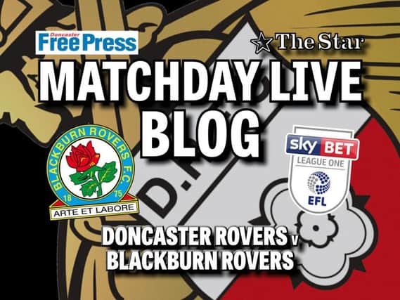 Doncaster Rovers v Blackburn Rovers