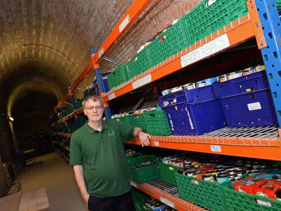 Mark Snelson, manager of the Doncaster Foodbank.