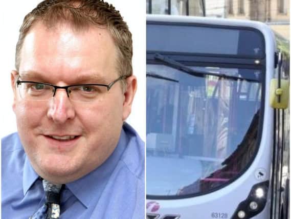 Darren Burke - no fan of Doncaster's buses.