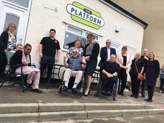 Pop-up coffee shop, The Platform, on Woodfield Road in Balby has been created entirely by service users, with learning disabilities