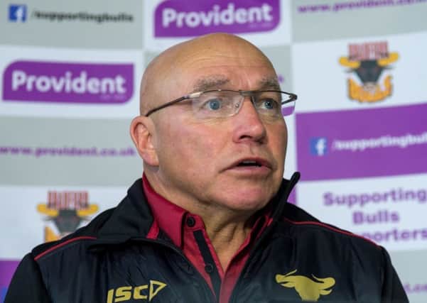 Bradford Bulls head coach John Kear