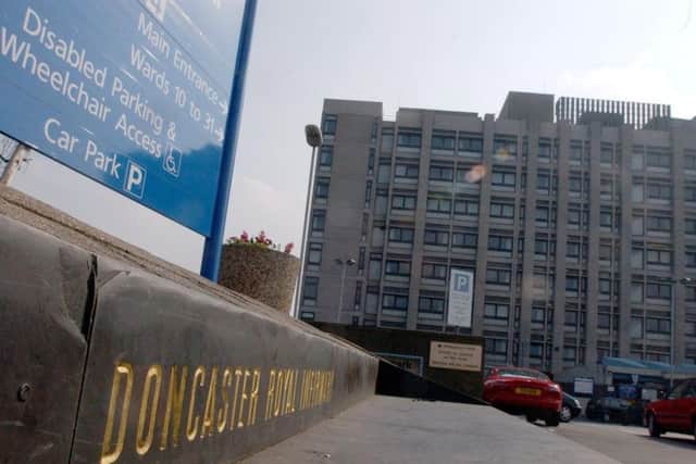 Doncaster Royal Infirmary.