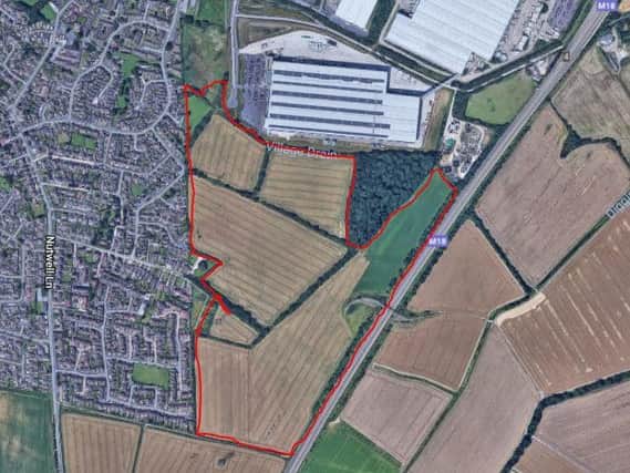 The original expansion proposal which received planning permission last year