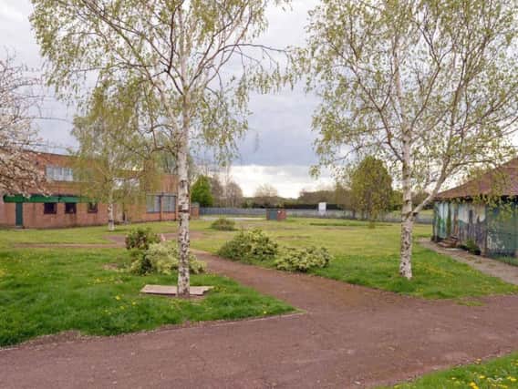 Land surrounding Askern Miners' Welfare Club where Gleeson Homes want to build 50 homes. Picture: Marie Caley/Doncaster Free Press