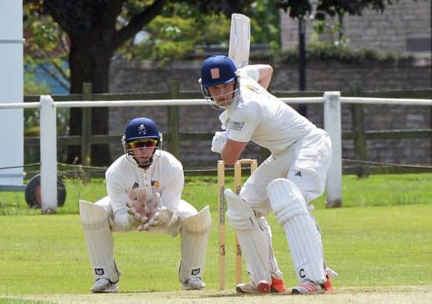 Jordan Lowe was in excellent form with the bat for Tickhill in their win over Rockingham.