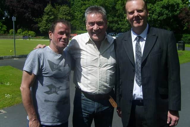 Steve Call, Billy Pearce and Dean Sills.