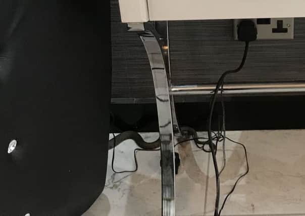 A snake was found in a hair salon on Epworh High Street on May 12, 2018.