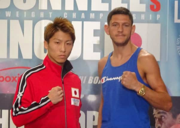 Naoya Inoue and Jamie McDonnell