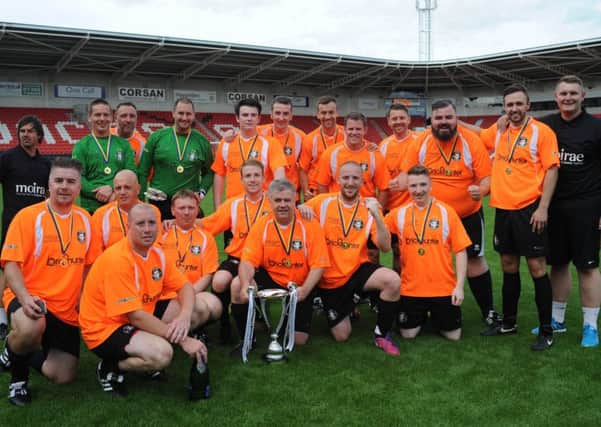 Doncaster Business Cup 2015 winners Team Plant