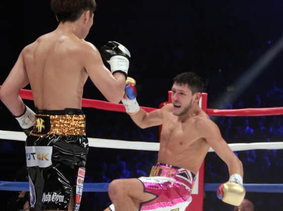 Jamie McDonnell is knocked down inside 90 seconds by Naoya Inoue