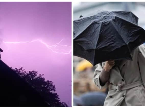 Could Yorkshire be hit by thunder and hail?
Left pic: Andrew Manning