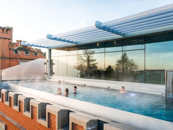 The new rooftop infinity pool at Ragdale
