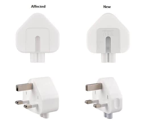 Diagram explaining the affected plugs. (Photo: Apple)