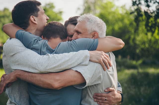 Hugging loved ones could be permitted agan from mid-May (Photo: Shutterstock)