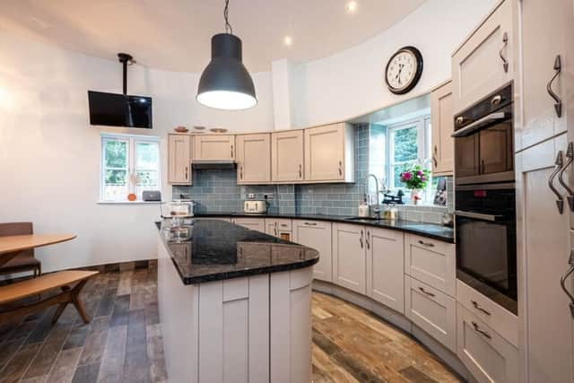 The kitchen boasts a large dining area. (Picture: Reeds Rains)